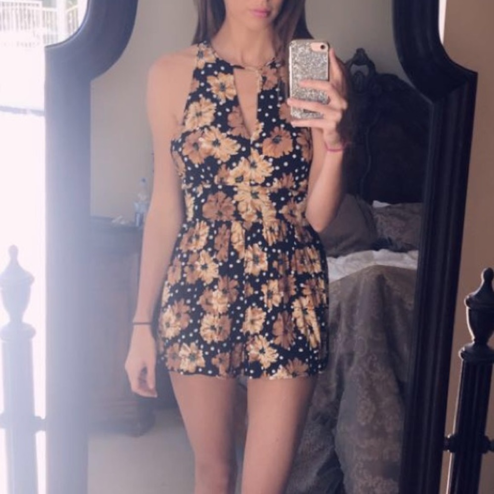 Sunflower romper